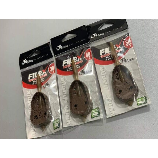 MOMITOR FILFISHING FILEX QUICK CHANGE FLAT FEEDER CU CONNECTOR 40 GR