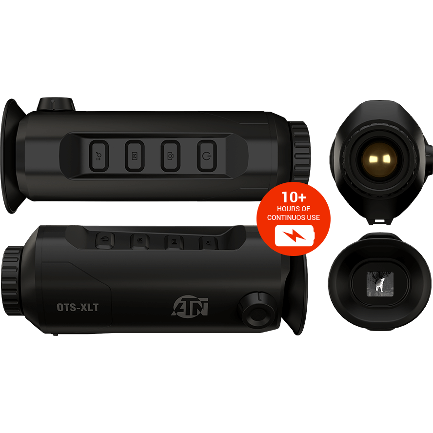 MONOCULAR ATN VEDERE TERMICA OTS XLT 19MM 2-8X 160X120