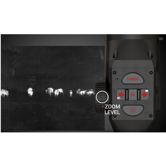  MONOCULAR VEDERE TERMICA  ATN OTS 4T 25MM 4-40X 640X480