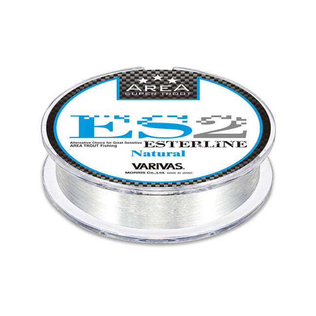 MONOFILAMENT VARIVAS  SUPER TROUT AREA ES2 ESTER NATURAL 80m 0.091m 1.75lb