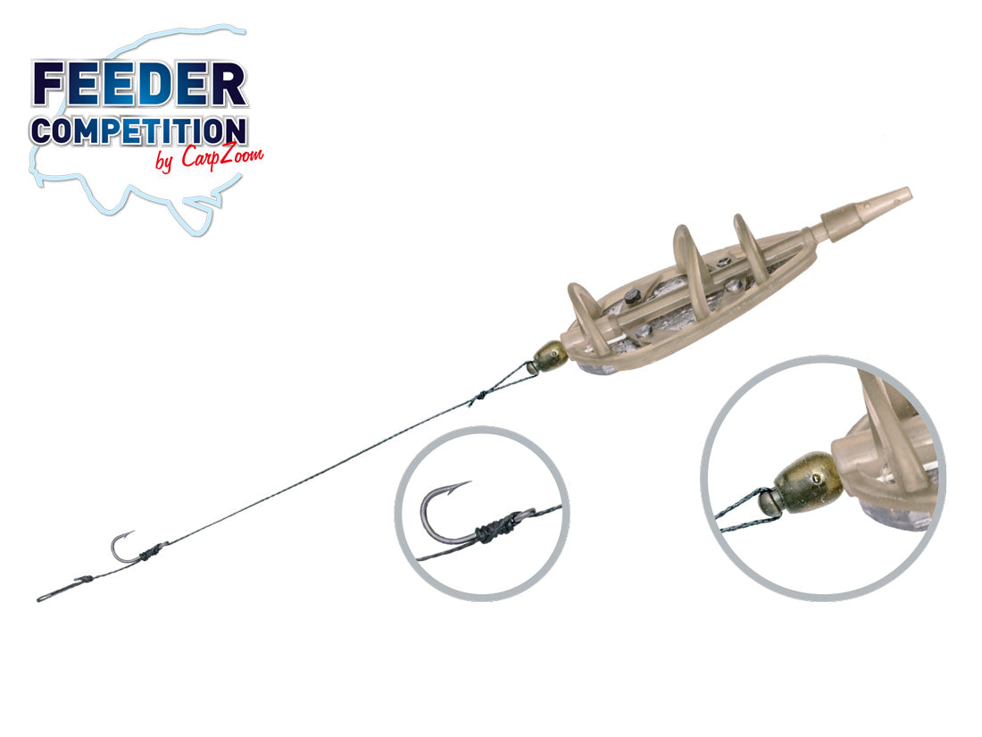 MONTURA CARP ZOOM COMPLETE METHOD RIG 10cm