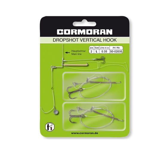 MONTURA CORMORAN DROP SHOT VERTICAL 2BUC