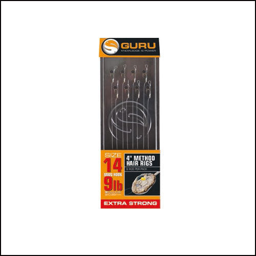 MONTURA GURU METHOD HAIR RIG CARLIG NR.10 0.25MM 8BUC/PL