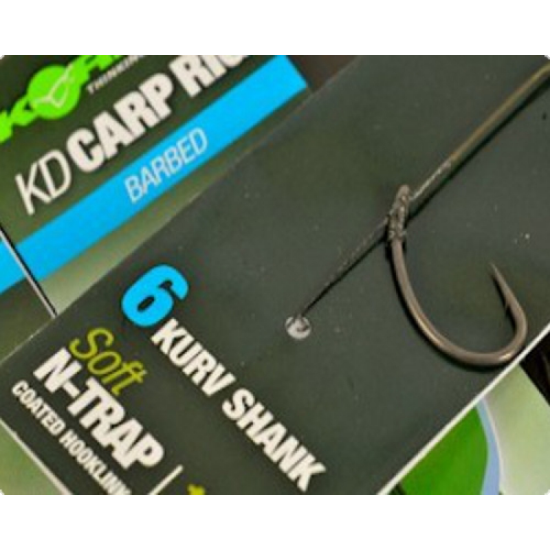 MONTURA KORDA N-TRAP KD RIG CURVE SHANK NR 4 30LB