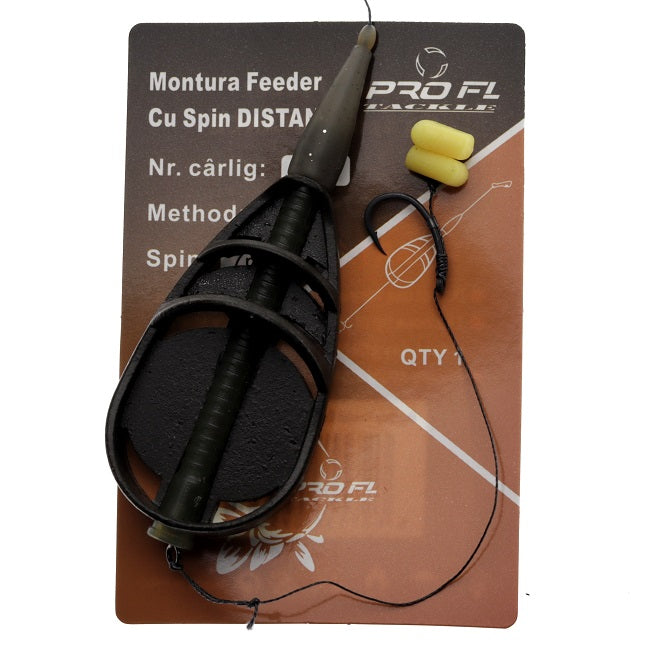MONTURA METHOD FEEDER PRO FL DISTANCE CU SPIN 7MM 40G CARLIG