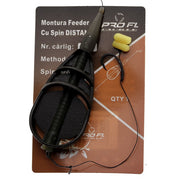 MONTURA METHOD FEEDER PRO FL DISTANCE CU SPIN 7MM 40G CARLIG