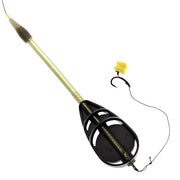 MONTURA METHOD FEEDER PRO FL DISTANCE CU TIJA CU SPIN 7MM 40G CARLIG