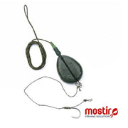 MONTURA MOSTIRO INLINE COMPLETA LEAD CORE 110G NR 2