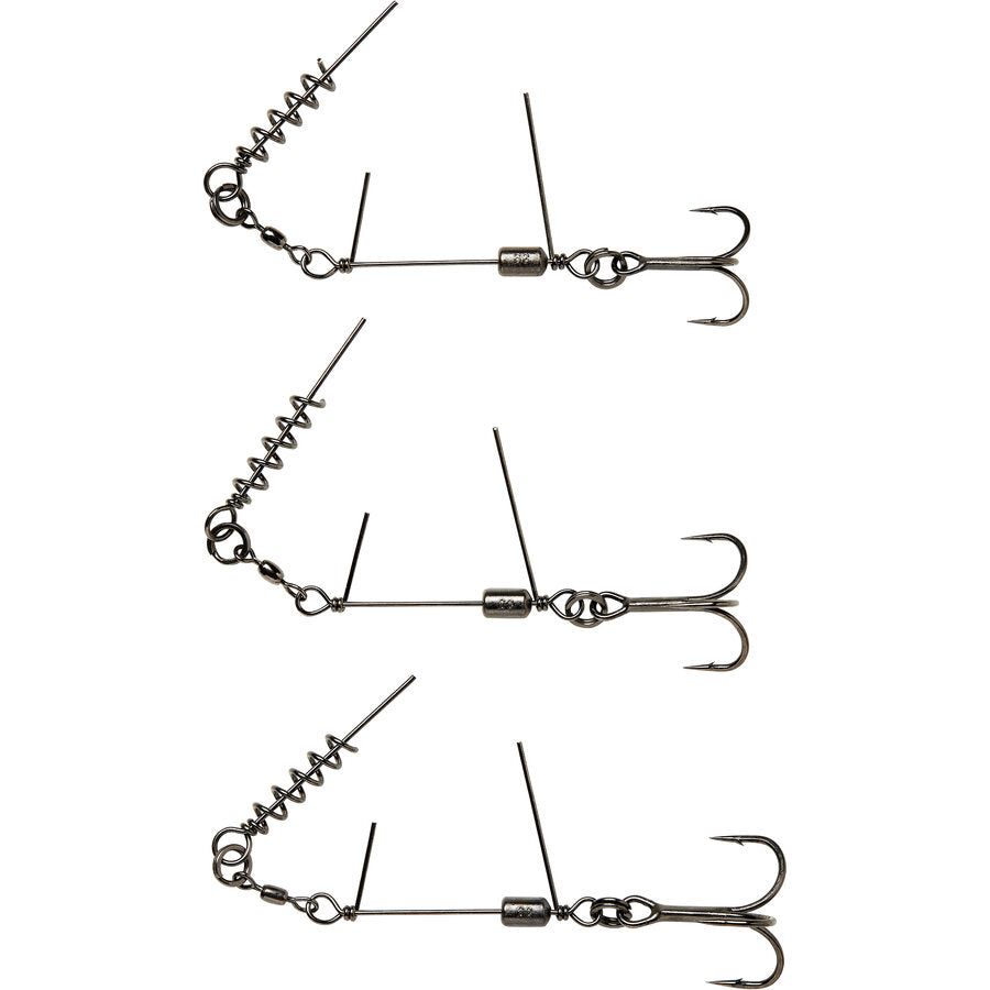 MONTURA SAVAGE GEAR CORKSCREW STINGER 3G NR.1X1/0 35KG RED BN 2BUC/PLIC