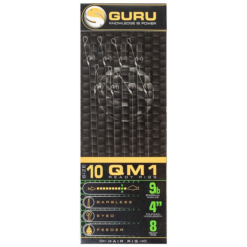 MONTURI GURU STANDARD HAIR QM1 RIGS 10CM 8BUC