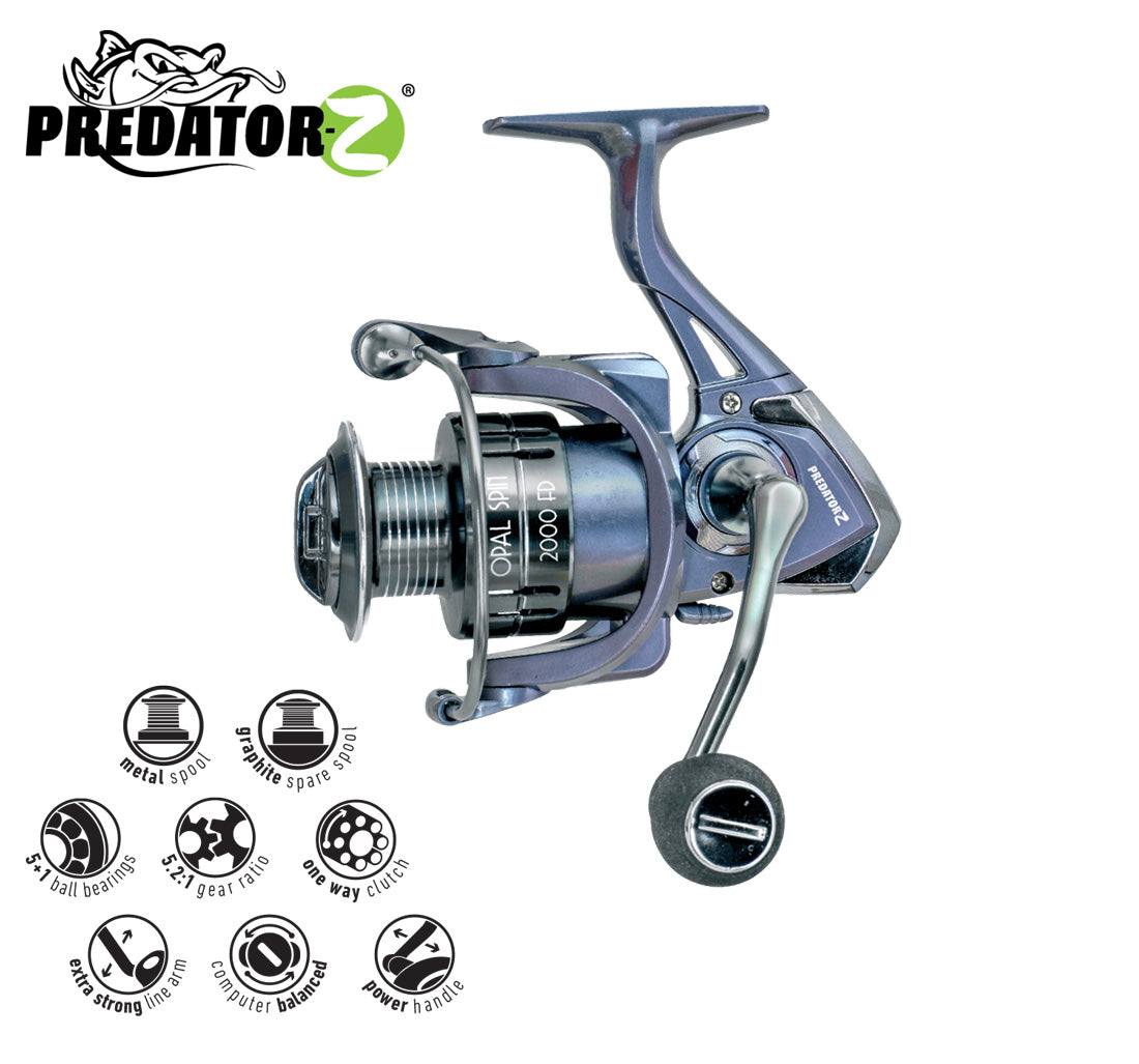 MULINETA CARP ZOOM PREDATOR-Z OPAL SPIN 4000FD 6 rulmenti