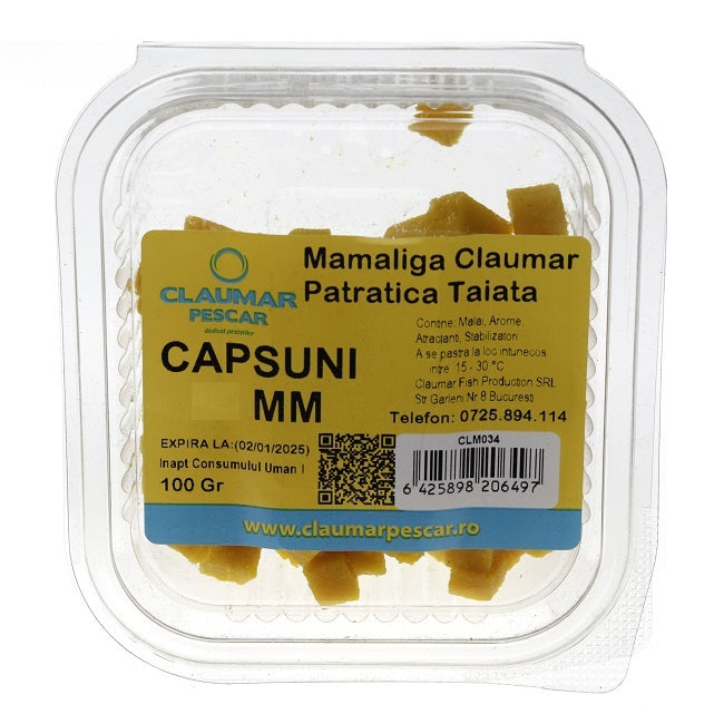 Mamaliga Claumar Patratica 100gr Taiata CAPSUNA