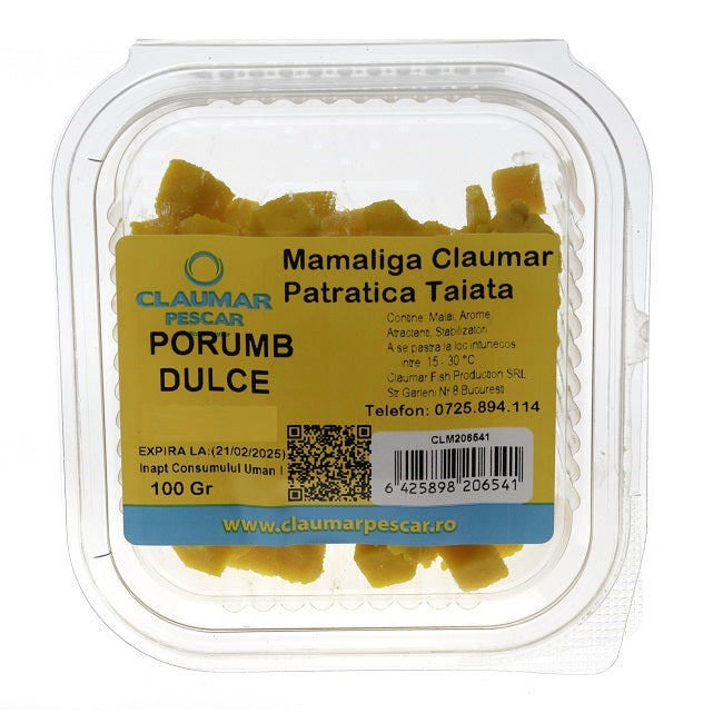 Mamaliga Claumar Patratica 100gr Taiata PORUMB DULCE