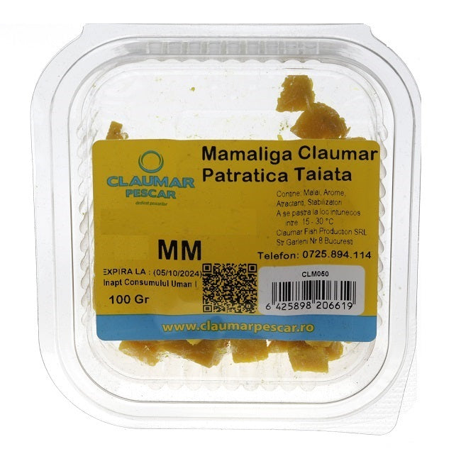 Mamaliga Claumar Patratica 100gr Taiata TUTTI FRUTTI