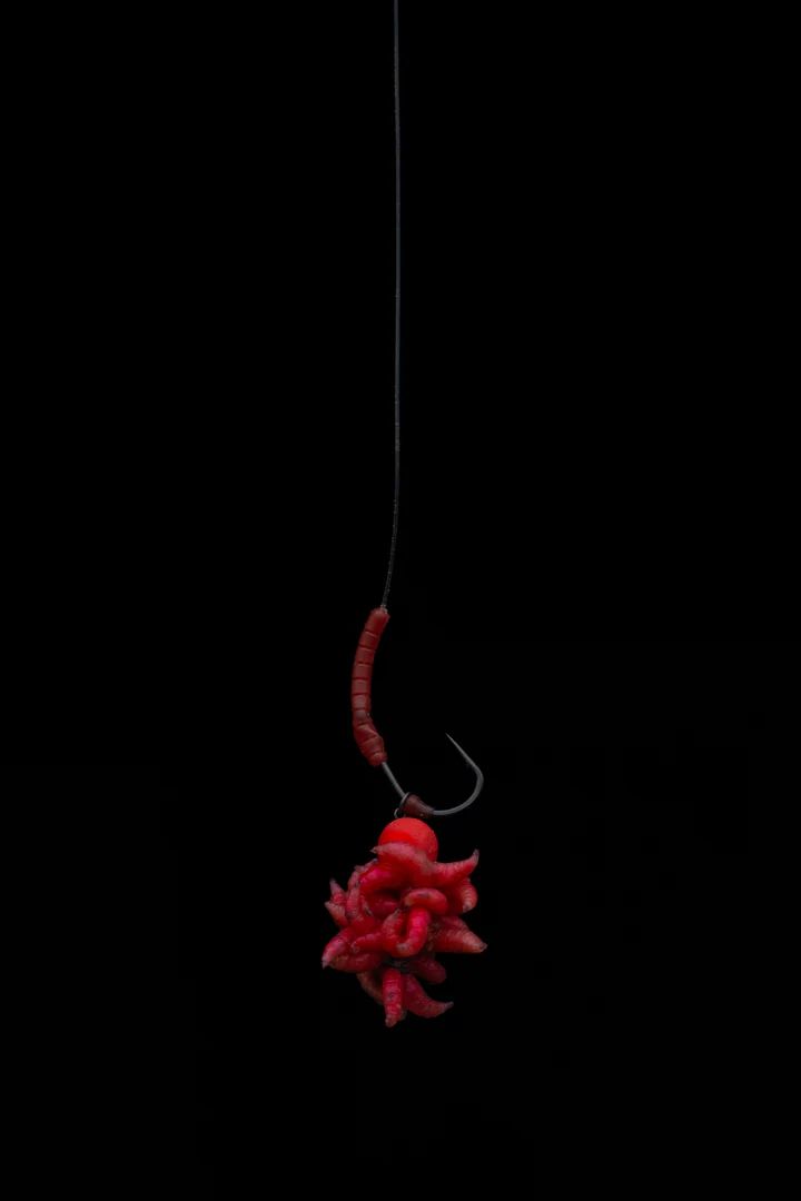 Mansoane ONE MORE CAST Tackle Dazzlers Bloodliner Inturn, Small, 10buc/pac