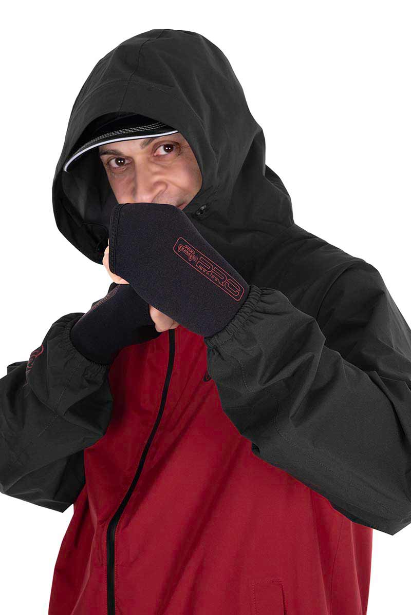 Manusi Fox Rage Neoprene Mitts S-L, Black