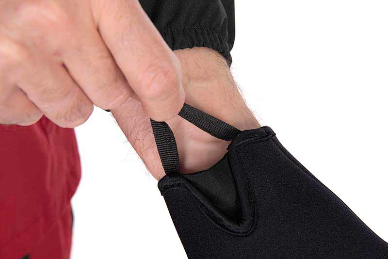 Manusi Fox Rage Neoprene Mitts S-L, Black
