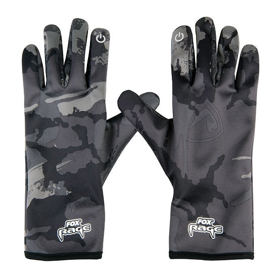 Manusi Fox Rage Thermal Camo Gloves
