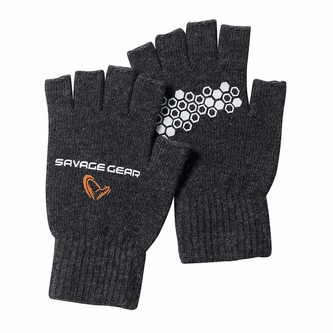 Manusi Savage Gear Cu Degete Taiate Melange