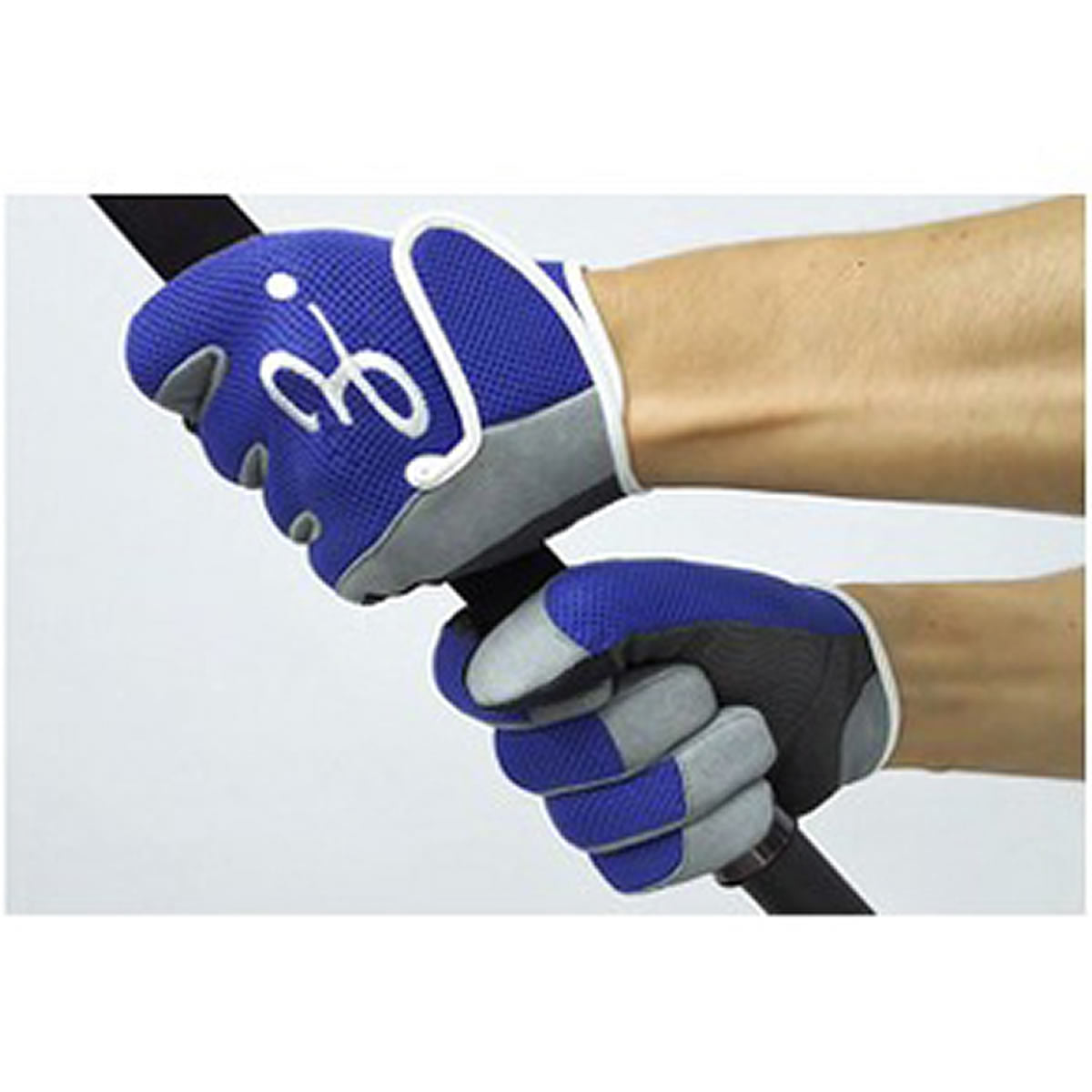 Manusi Zenaq 3-D Short Glove Blue