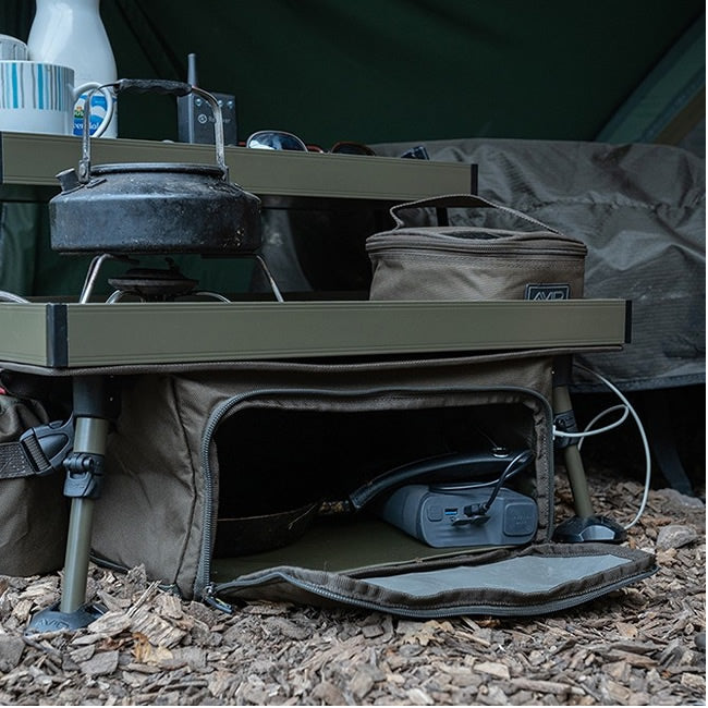 Masa pentru Monturi Avid Carp Double Decker Bivvy Table + Organiser 55x41x35.5cm