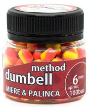 Method Dumbell Carp Baits Addicted, Miere Palinca, Galben Roz, 6mm