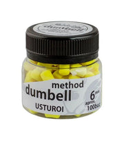 Method Dumbell Carp Baits Addicted,  Usturoi, Galben, 6mm