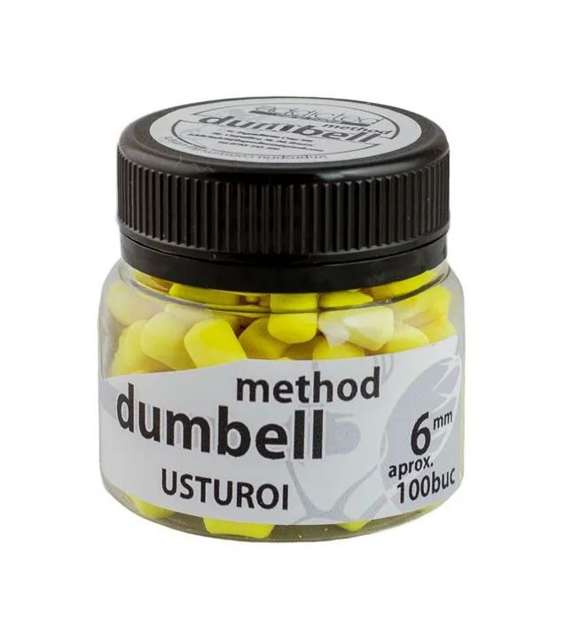 Method Dumbell Carp Baits Addicted,  Usturoi, Galben, 6mm