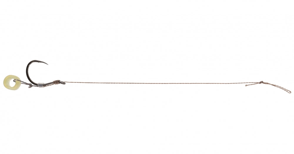 Method Feeder Rig - Bait Band - Carlig Nr.10 / Fir Textil 0.12Mm/10Cm - 8Buc