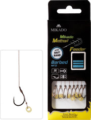 Method Feeder Rig - Bait Band - Carlig Nr.6/ Fir Textil 0.16Mm/10Cm - 8Buc