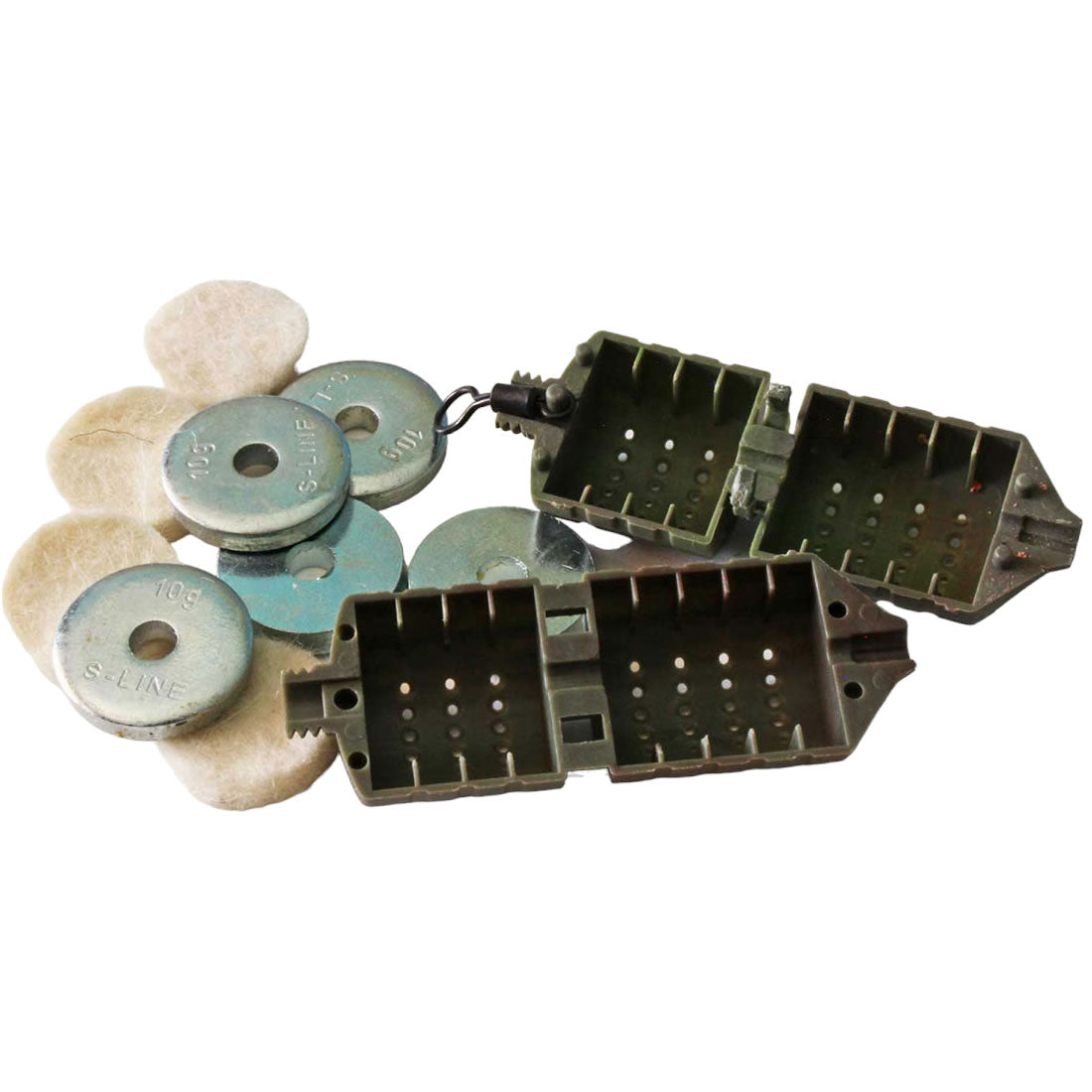 Method Feeder Wolf Lead System, Green, 75g, 2buc/pac