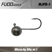 Micro Jig Fudo Bila nr.1 BN black nickel 5g - 8 buc/plic