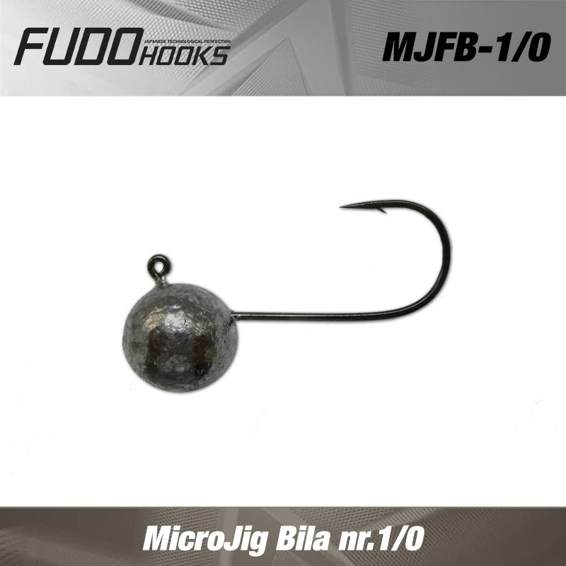 Micro Jig Fudo Bila nr.2 BN black nickel 1.5gr 8buc/plic