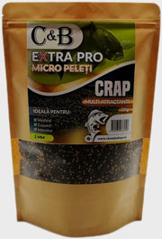 Micro Pelete C&amp;B Extra Pro, Multicolor, 2mm, 1kg
