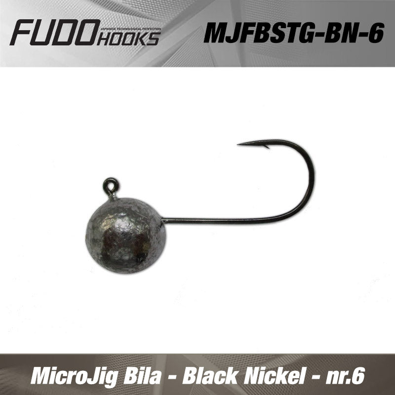 MicroJig Fudo Bila AB STG Black Nickel Nr.6