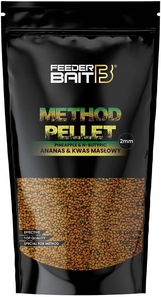 Micropelete Feeder Bait Method Pellet, Ananas Nbutyric, 2mm, 800g