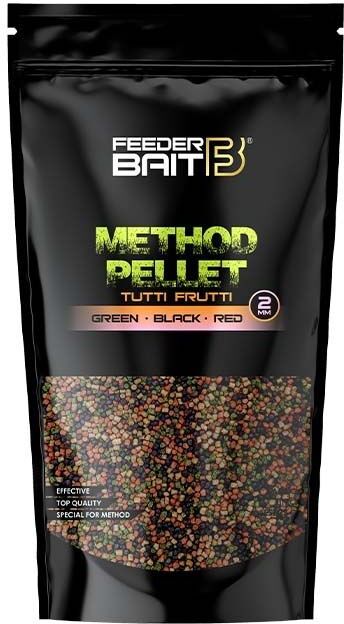 Micropelete Feeder Bait Method Pellet, Green Black Red, 2mm, 800g