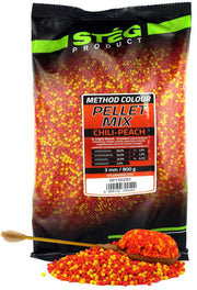 Micropelete STEG Pellet Mix, Chilli Peach, 3mm, 800m