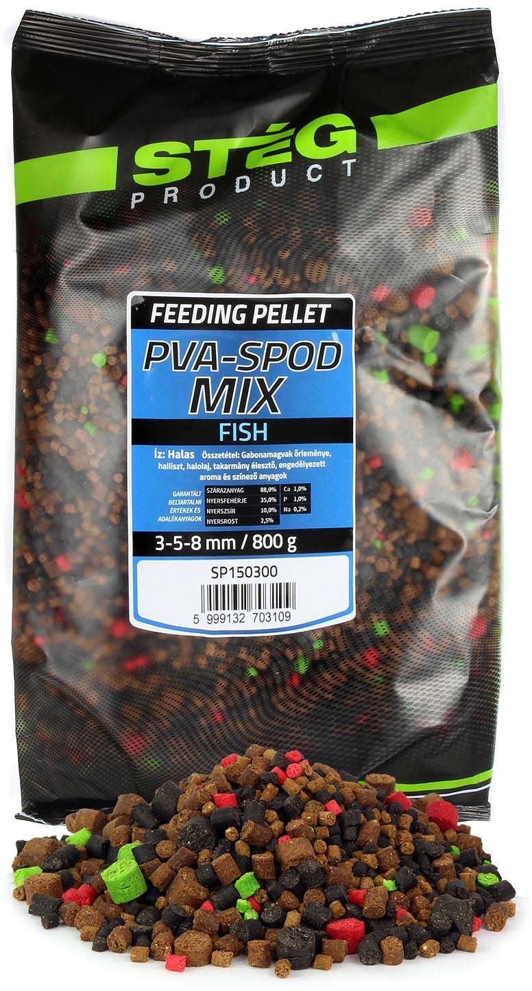 Micropelete STEG Pellet Mix, Fish, 3mm, 800m