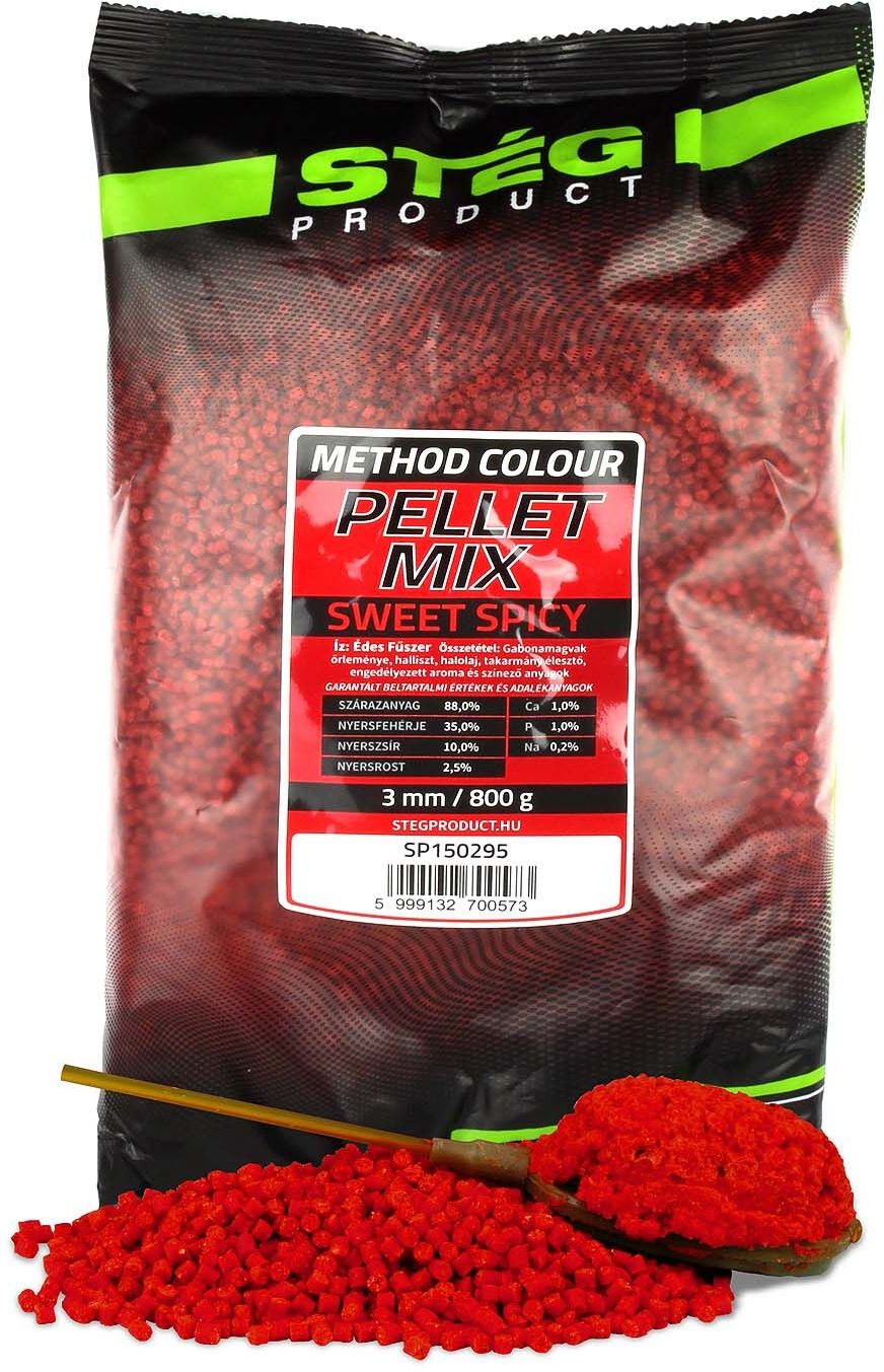 Micropelete STEG Pellet Mix, Sweet Spicy, 3mm, 800m