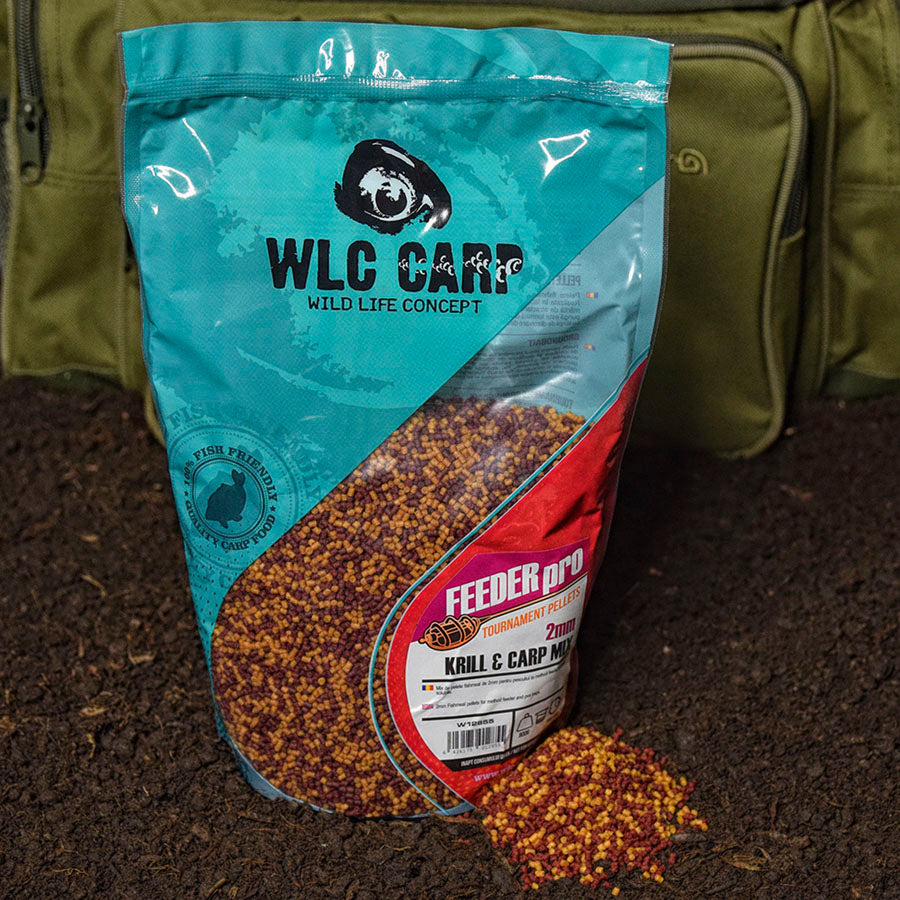 Micropelete WLC, Krill Carp Mix, 2mm, 800g