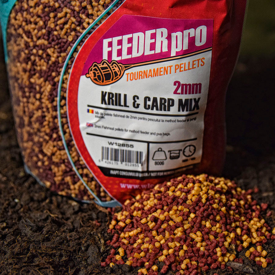 Micropelete WLC, Krill Carp Mix, 2mm, 800g
