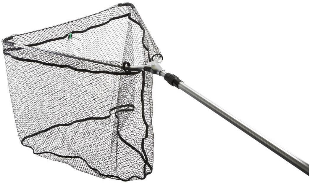 Minciog Aluminiu Zfish Landing Net NFX Rubber Mesh, 170cm, 2seg