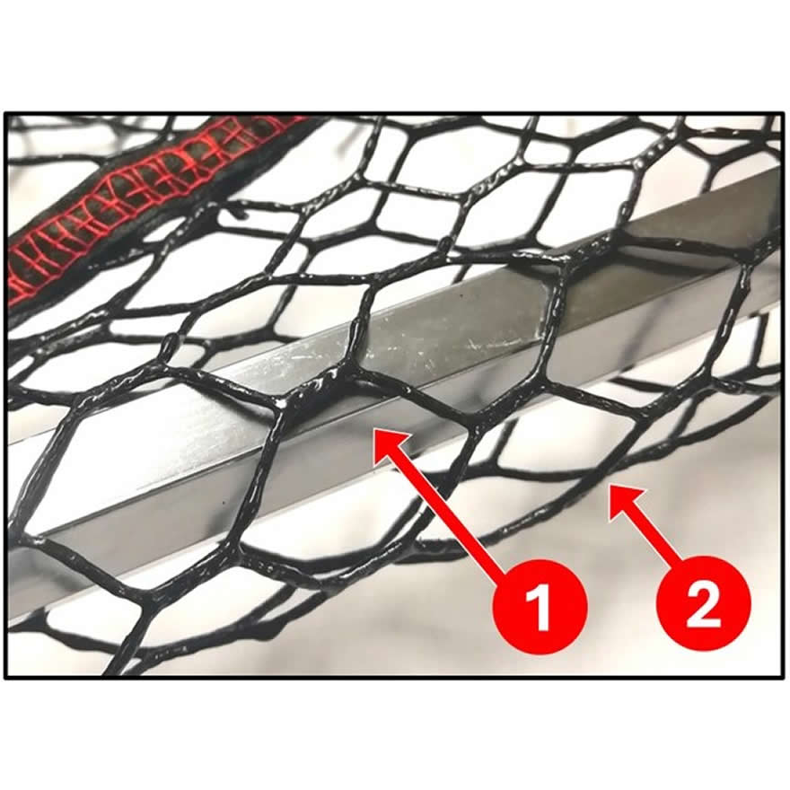 Minciog Cauciucat RAPTURE Tough Rubber Net L, 65x50x75cm, 170cm