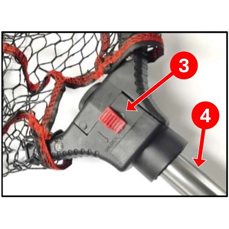 Minciog Cauciucat RAPTURE Tough Rubber Net XL, 85x70x90cm, 190cm