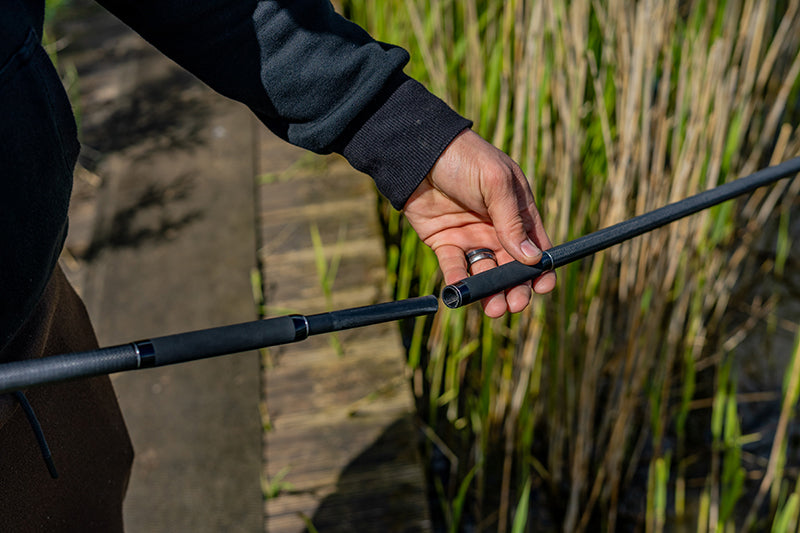 Minciog FOX Horizon X6 42" Carbon Landing Net (Camo Mesh), 2 Tronsoane, 2.40m