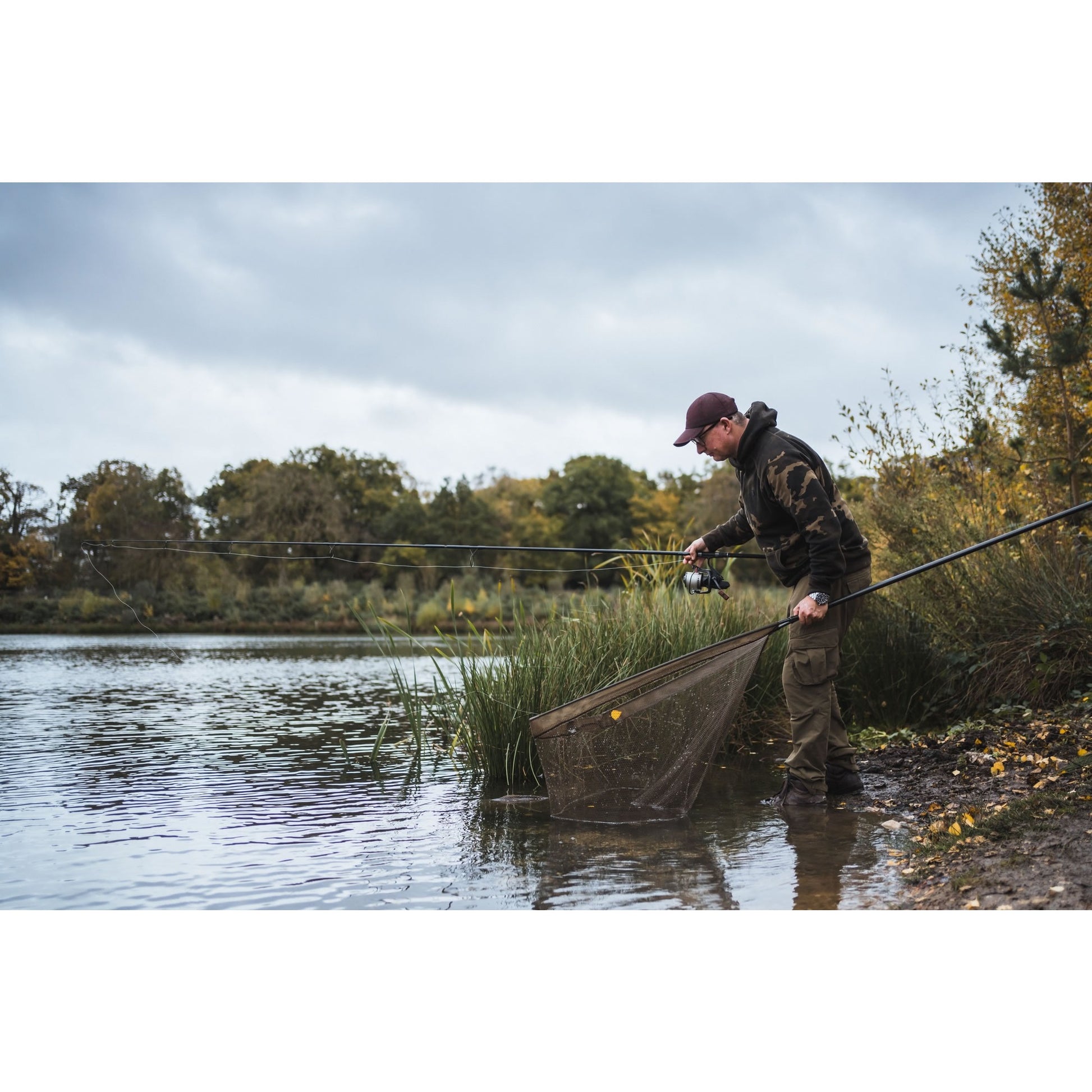 Minciog KORDA Spring Bow Shallow Version Net, 46inch/116cm
