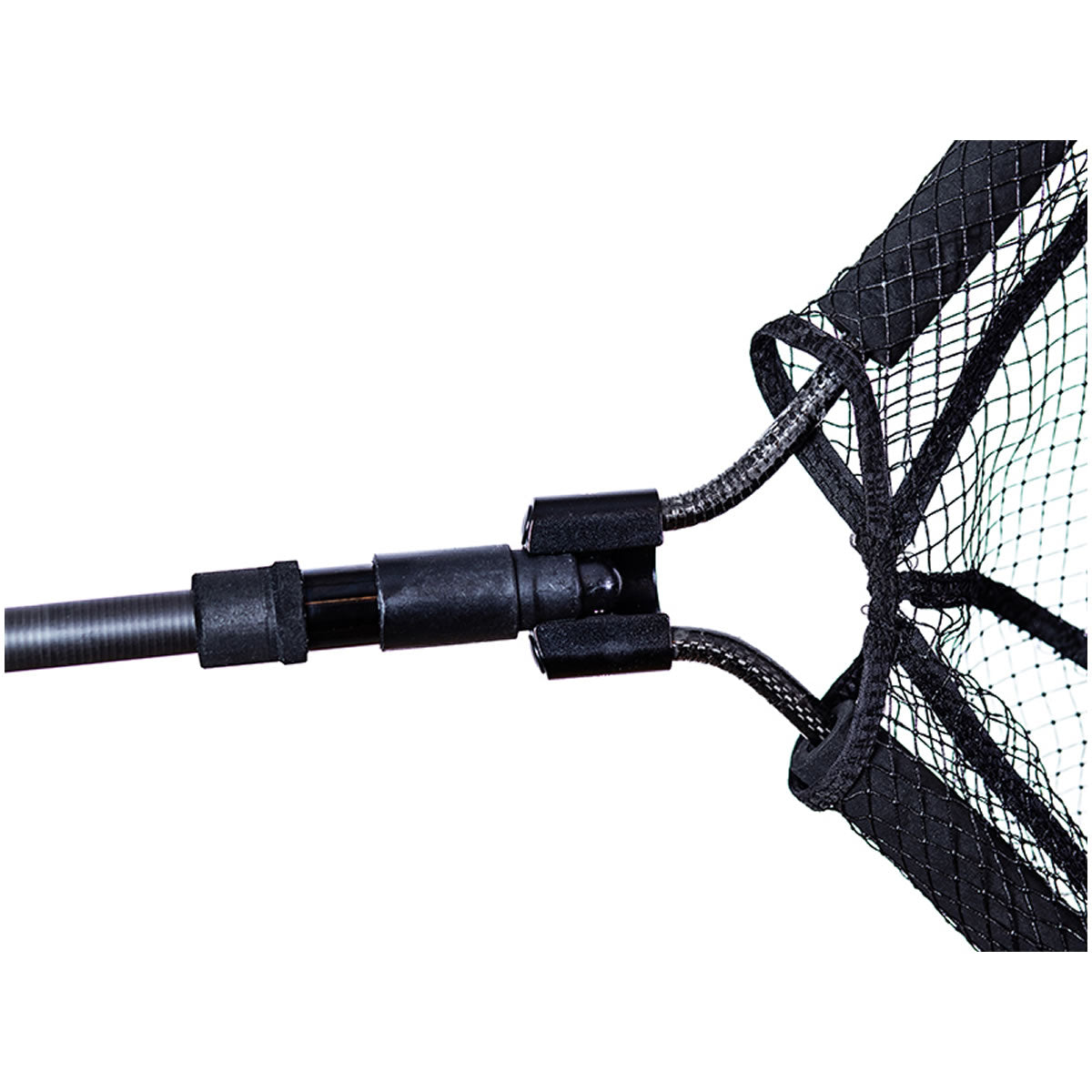 Minciog RTB Full Carbon Landing Net Black Telescopic Handle, 50x60cm, 320cm