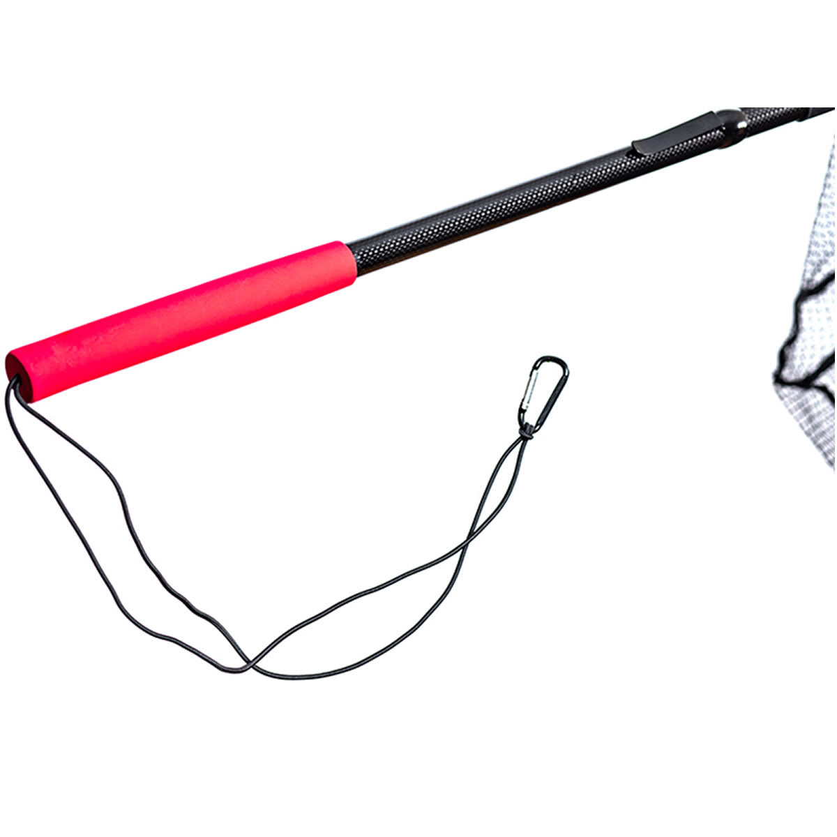 Minciog RTB Full Carbon Landing Net Black and Red, 50x60cm, 120cm