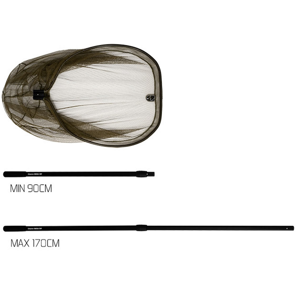 Minciog cu Maner Telescopic Delphin OMEGA Carp